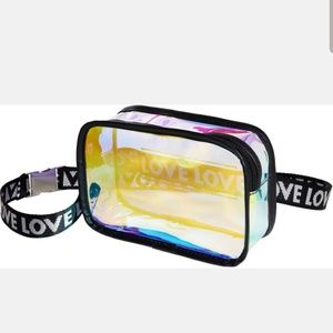 Holographic waist bag